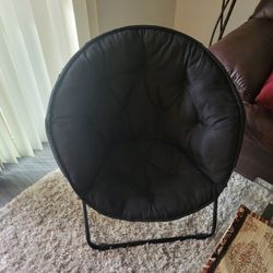 Round Padder Foldable Moon Saucer Chair