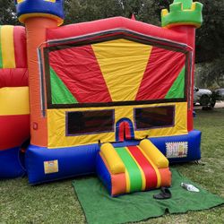 Bounce House And Slide