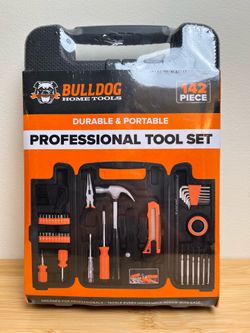 Bulldog 142-Piece Tool Set – New