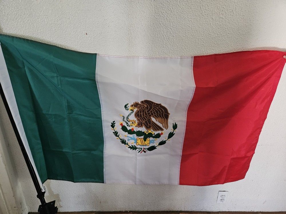 3x5 Mexican Flag  