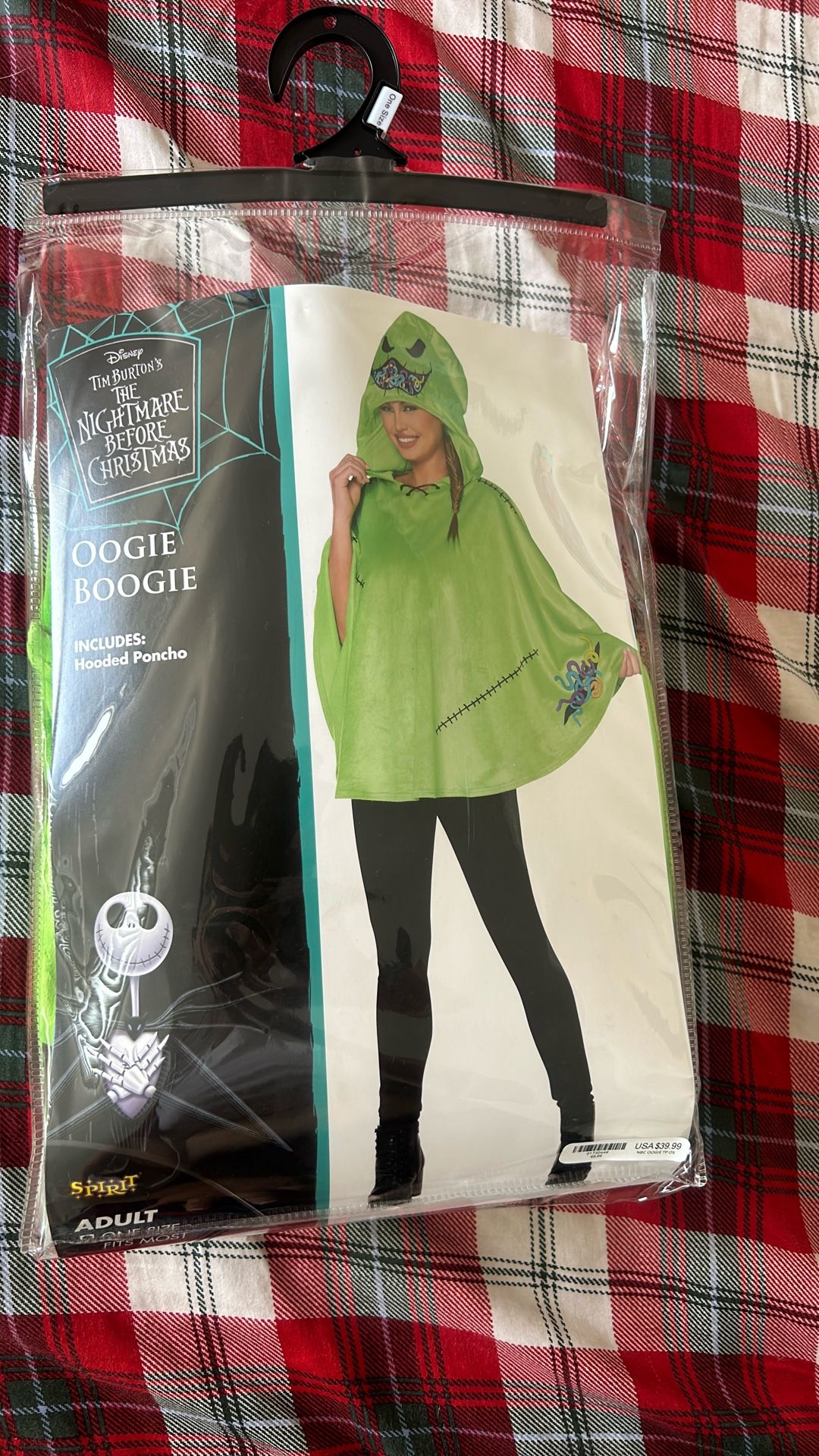 Oogie Boogie Hooded Poncho