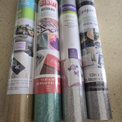 “Glitter HTV Vinyl Bundle (Cricut, Siser & More)