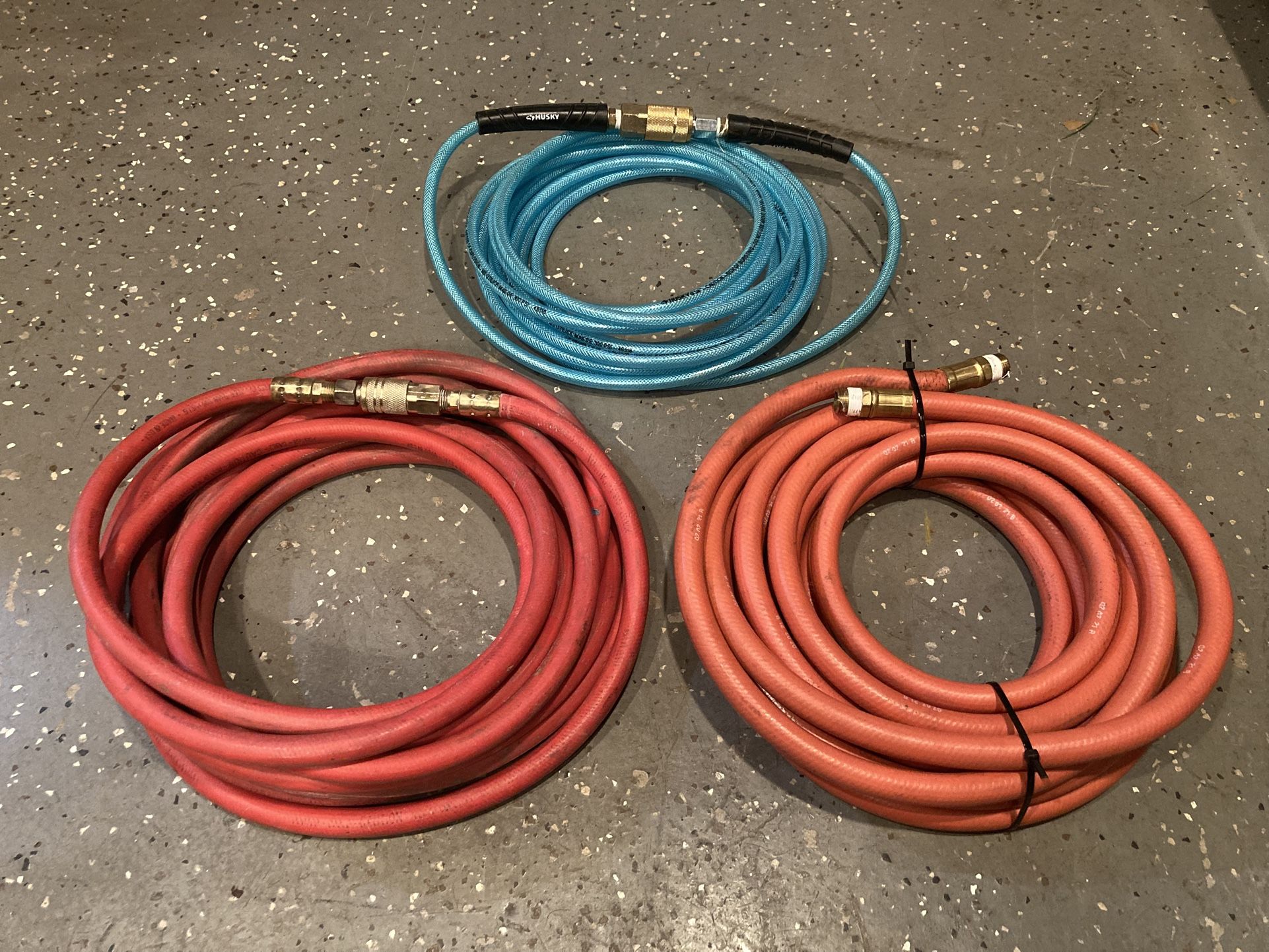 Air Compressor Hoses 25 ft. Price Each, 3 For $40