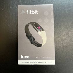 Fitbit Luxe Activity Tracker - Black/Graphite Stainless Steel