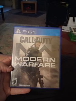 Call of duty modernwarfare on ps4