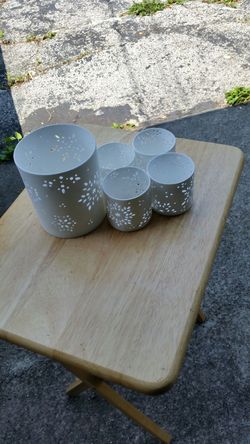 five x max candle holder