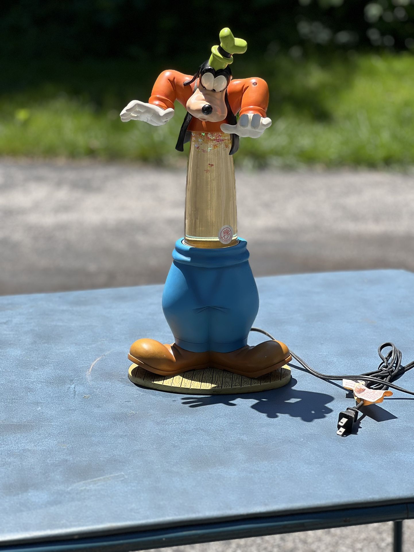 Vintage Walt Disney Goofy Lava Lamp