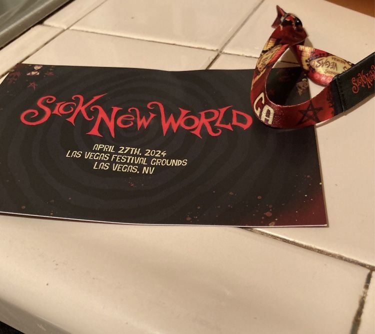 Sick New World General Admission Ticket