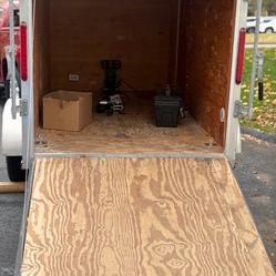 5x10 Enclosed Trailer