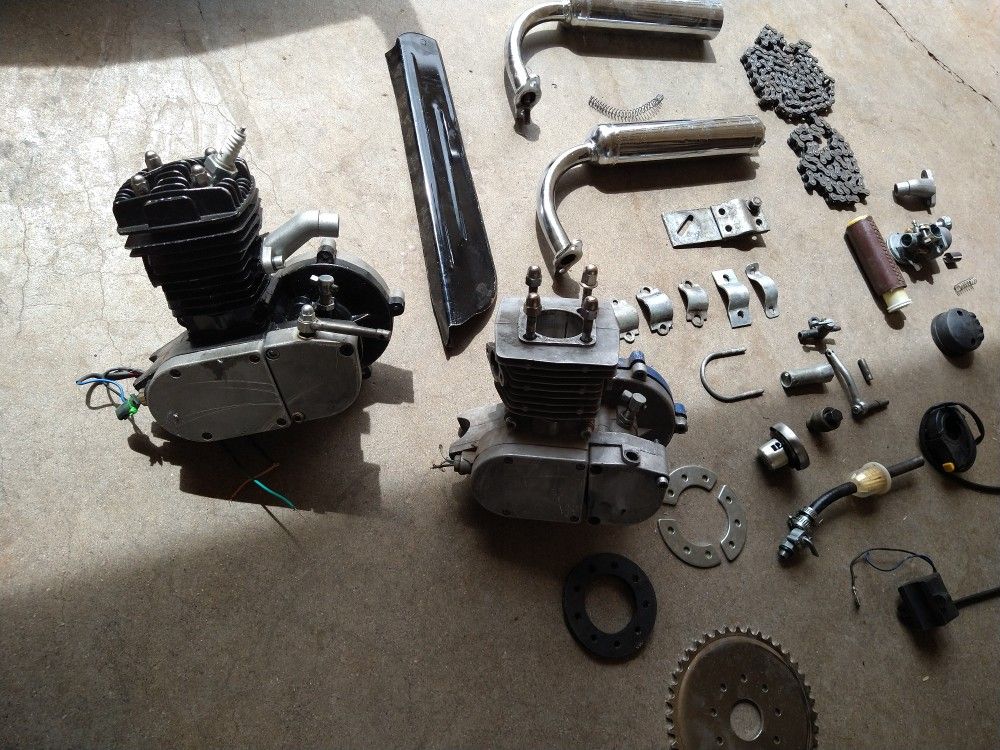 Photo Motor Gas Bike Parts