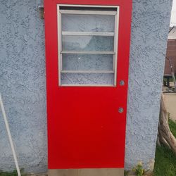 Exterior Door with window