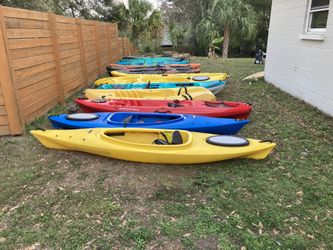 Kayaks for sale, different models and prices. See photos for prices.