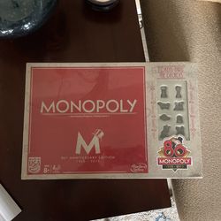 Monopoly 80th Edition
