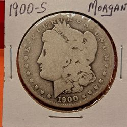 1900-S Morgan Silver Dollar 