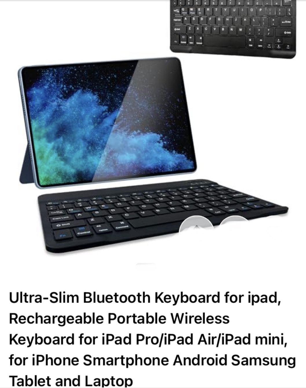 Ultra-Slim Bluetooth Keyboard