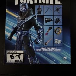 PS5 Exclusive Fortnite Cobalt Code + V Bucks