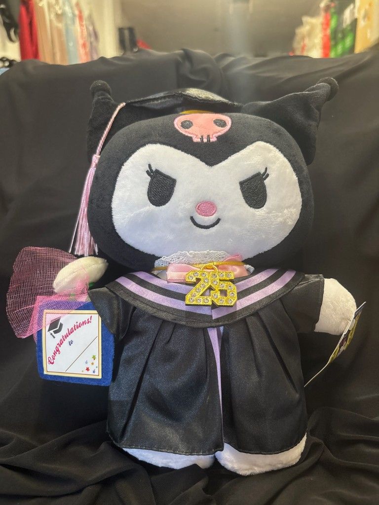 Kuromi Graduation Plushie Gift