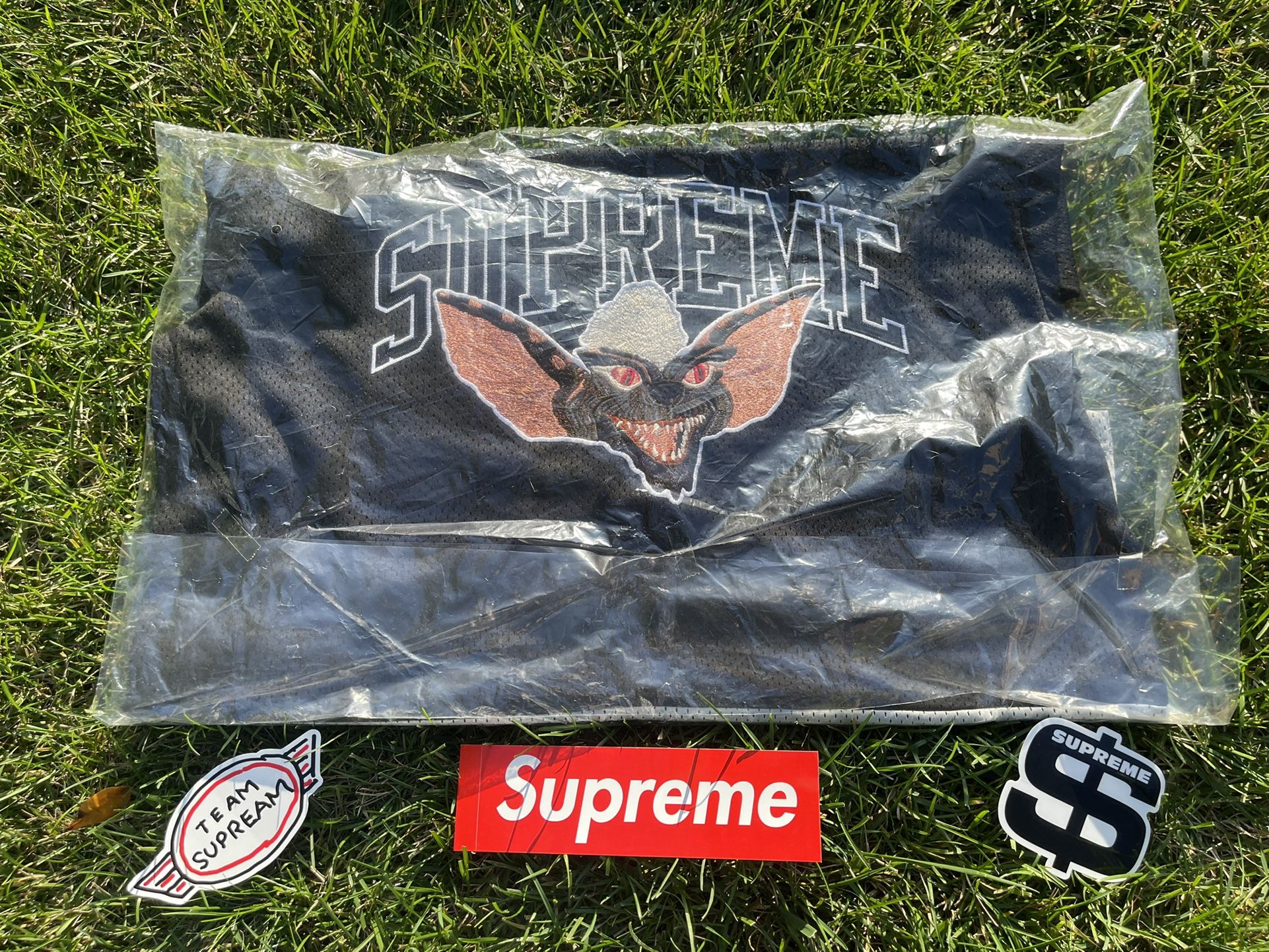 Supreme Gremlins Hockey Jersey Black Medium M ~ New - Black Green