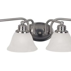 32 Inch Vanity Lights. 4 Bulb Brushed Nickel Finish 