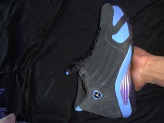 Air Jordan 14 Light blue and black