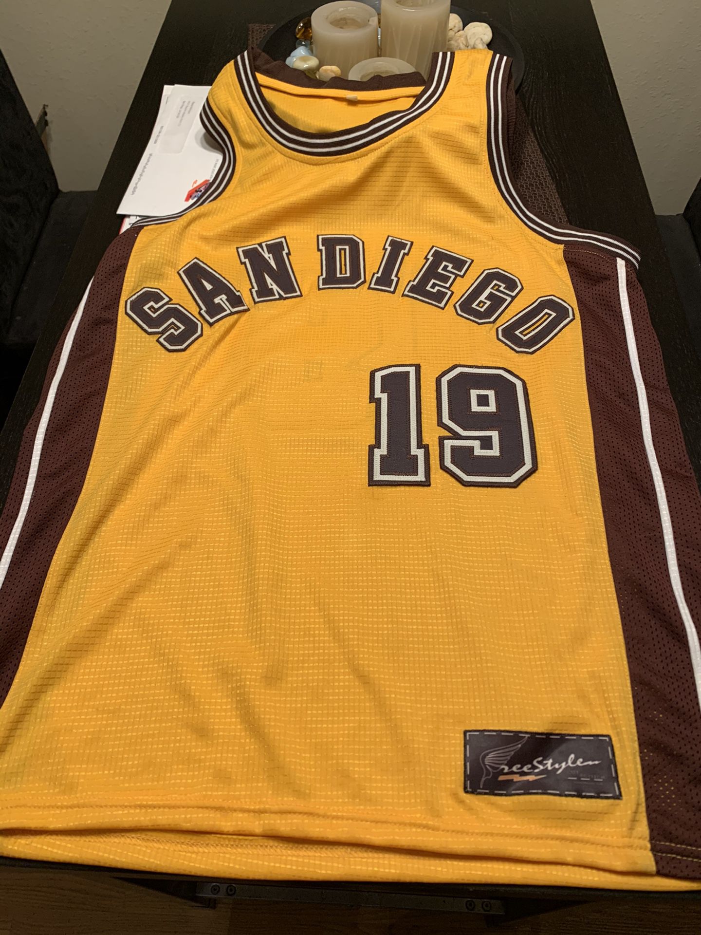 San Diego Padres basketball jersey