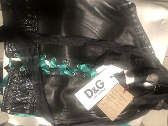 Dolce&Gabbana Leather Studded Vest