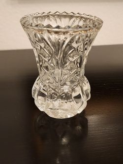 Lead Crystal Vase/Toothpick Holder