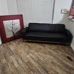 black  couch 