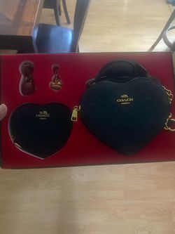 COACH HEART PURSE PICK UP ONLY