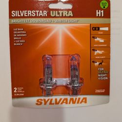 SYLVANIA - H1 SilverStar Ultra - High Performance Halogen Headlight Bulb, High Beam, Low Beam and Fog Lights