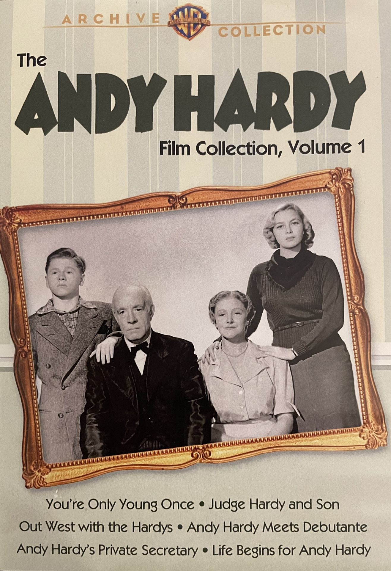 The ANDY HARDY Film Collection Volume 1 (DVD)