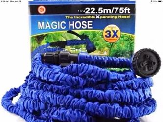 Hose 75’ Retractable Garden Hose New In The Box 