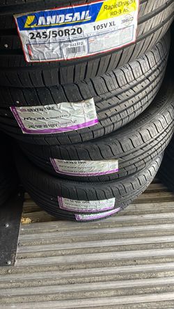 245/50R20 Tires – Landsail & Nexen, Set of 4