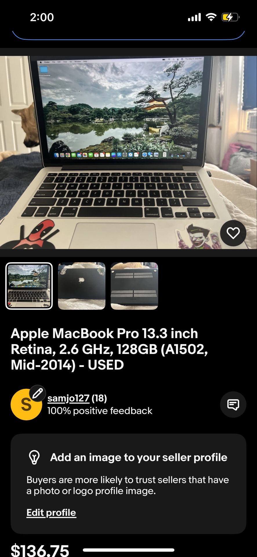 Apple MacBook Pro 13”