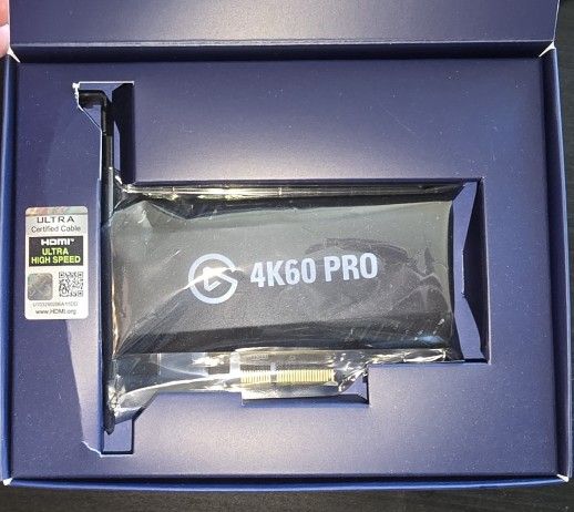 Elgato 4k60 Pro Mk.2 Capture card