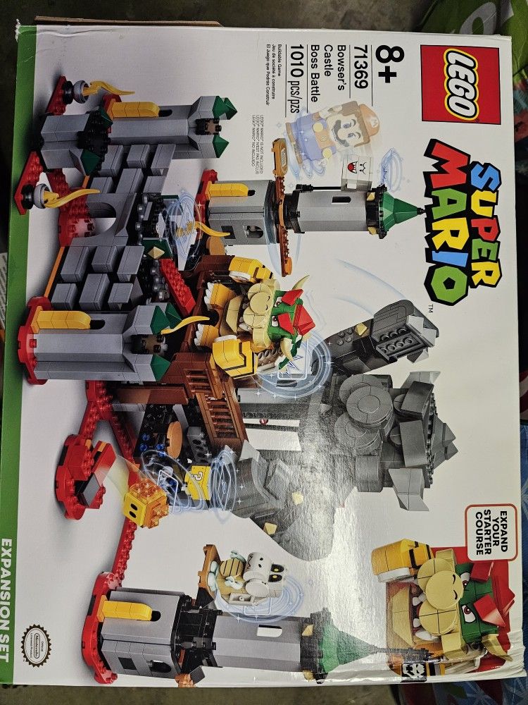 Lego Bowser Castle Boss Battle Set
