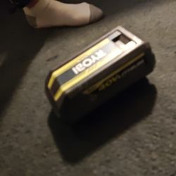 40V LITHIUM RYOBI BATTERY 