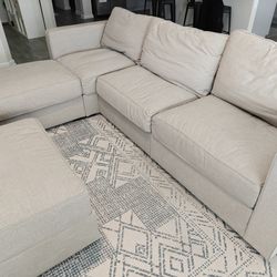 Lovesac Sactional Set - 7 seats & 9 sides - Beachwood