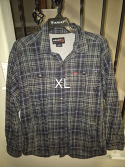 ARIAT FRC PLAID INSULATED SNAP ON JACKET 