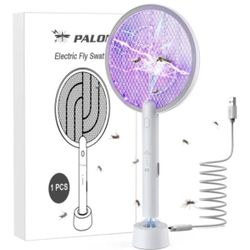 New Electric Fly Swatter/ Bug Zapper Racket 