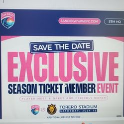 4 Tickets To San Diego Wave Game With Meet & Greet