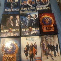 9 Dvd's (2 New Unopened)