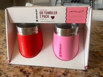 Stanley 2-Pack Pink & Red 10 oz Tumbler Set