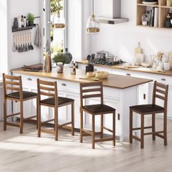 24 Inch Counter Height Bar Stools, Set Of 4