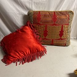 Asian Themed Decorative Pillows