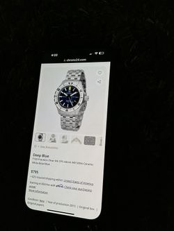 Deep Blue T100 Precision Diver Ceramic White Bezel 