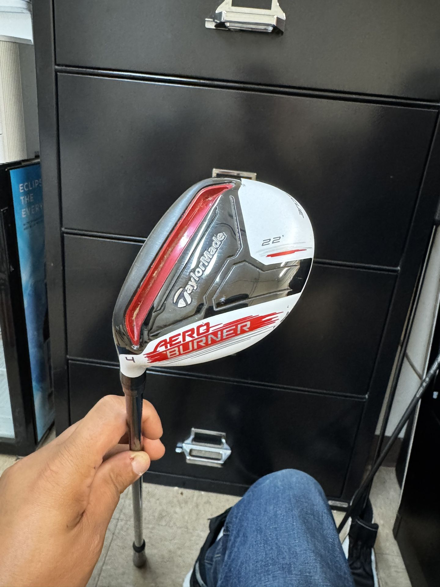 LH TaylorMade Aero Burner 4 Hybrid 