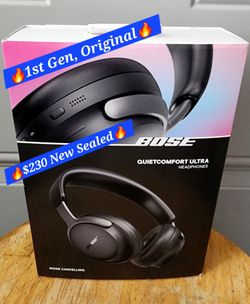 🔥Bose-QuietComfort Ultra, 1st Gen🔥Original 🔥$230 Firm On Price 🔥Wireless Noise Cancelling