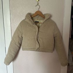 Cropped Puffer 