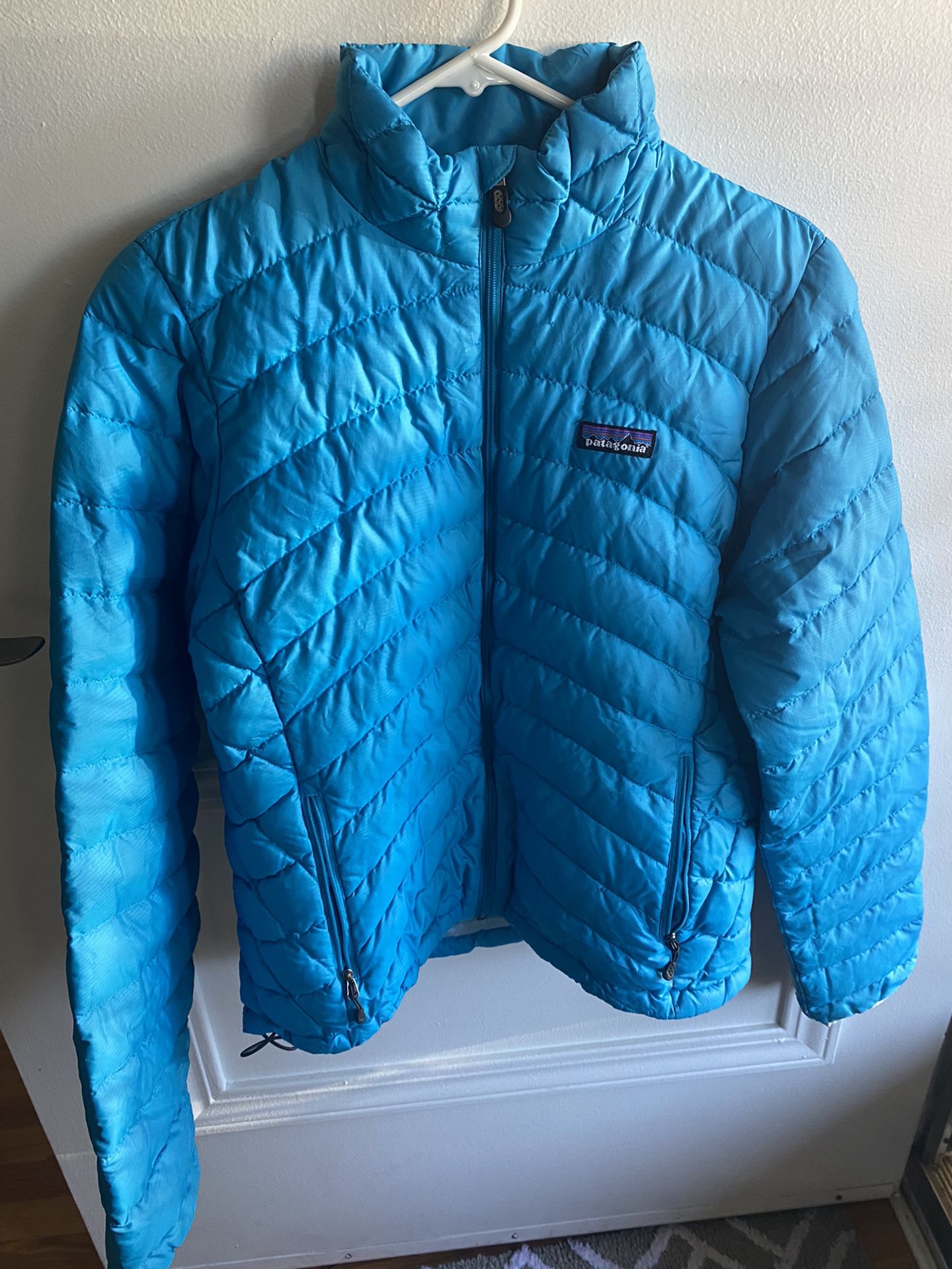 Blue Patagonia Puffer Jacket 